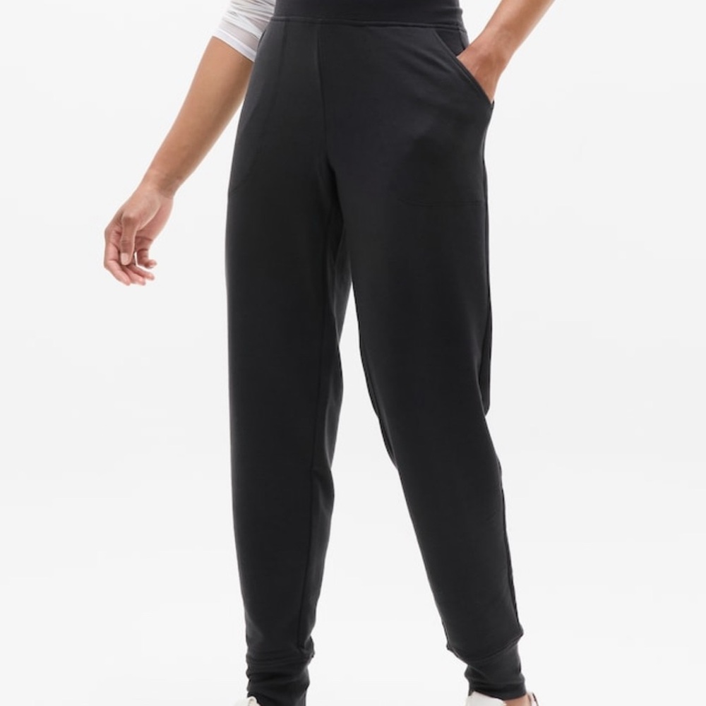 NWT Athleta Black Coastal Luxe Joggers 2X